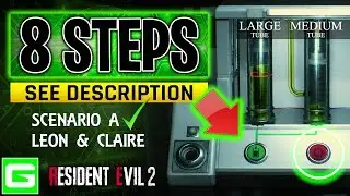 Resident Evil 2 Remake Drug Testing Lab Scenario A 1ST RUN Leon and Claire Puzzle (See Description)