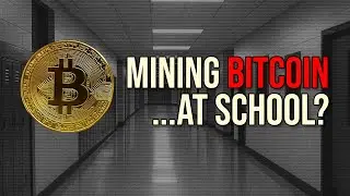 Сотрудник был пойман за добычей биткоинов под школой.