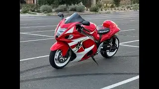 Hayabusa Voodoo full exhuast sound and baffle removal.