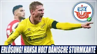 Transfer Krimi hat ein Ende! Hansa Rostock verpflichtet Emil Holten 🔥