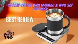 Unboxing & Review: COSORI Coffee Mug Warmer & Mug Set - The Ultimate Desk Companion!