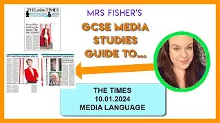 GCSE Media - The Times 10.01.24 - Media Language