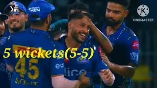 #akash madhwal#ipl#mumbai indians#best spell in ipl#lucknow supergiants