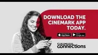 Join Cinemark Connections! Get Rewarded! Download the Cinemark app now!
