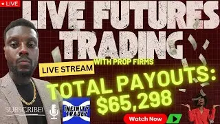 $65,298 in Prop Firm Payouts! LIVE FUTURES TRADING! 191 | NQ NASDAQ | Funded Accounts #Apex #Topstep