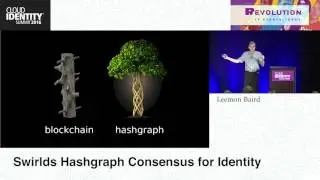 СНГ 2016, вторник, 7 июня. Консенсус Swirlds Hashgraph в отношении идентификации. Лимон Бэрд.