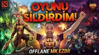 SLARK OYUNU SİLDİ! 😱 - Offlane Monkey King ile Nasıl Yok Ettim?