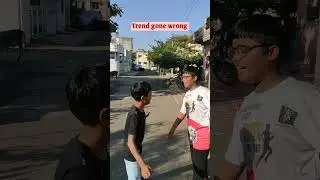 Trend gone wrong lol😜#funny #shorts #trending #ftf