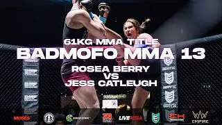 BMF 13 | Rosea Berry vs Jess Catleugh | Amateur Female Bantamweight MMA Title
