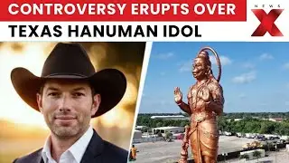 Texas GOP Leader Alexander Duncan Sparks Outrage Over 90-Foot Lord Hanuman Statue