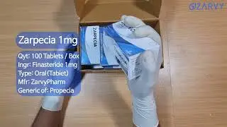 Unbox Zarvy: Zarpecia 1mg (Finasteride) | Generic Propecia by ZarvyPharm