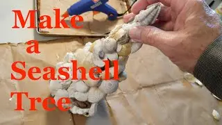 How to Make a Seashell Tree | Christmas | Art Class