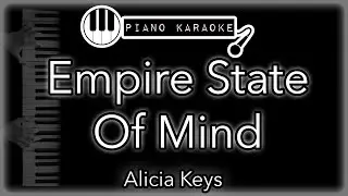 Empire State Of Mind (Part II) - Alicia Keys - Piano Karaoke Instrumental