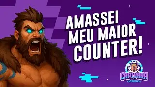 DEI UMA VERDADEIRA AULA DE UDYR PARA O MEU COUNTER!