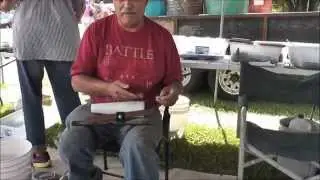 Knapping a Blade Core using a Rocker Punch by Craig Ratzat!