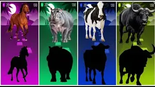 Horse🐎 Shadow 🆚 Behemoth Shadow 🆚 Cow🐄 Shadow🆚 Bull🐂  Shadow 🔴Tiles Hop EDM Rush &rarr;