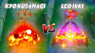 Valir Leo Ikki VS Kyo Kusanagi Skin Comparison