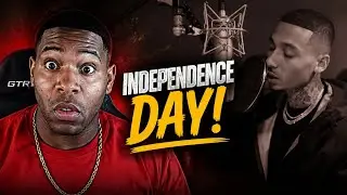 American Reacts to Fredo Independence Day Freestlye