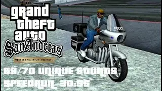 GTA SA Definitive Edition - Speedrun 69/70 Unique Stunts in 30:55