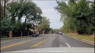 Driving Through Pikesville & Milford Mill, Maryland | Relaxing Suburban Drive 4K 🚗 🇺🇸