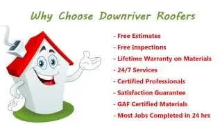 Call Downriver Roofers for all your roofing needs in Flat Rock, MI