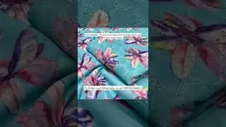 AAVARNAM - Hakoba Linen Printed Fabric With Printed Linen #fabricstore #linencotton #linenfabric