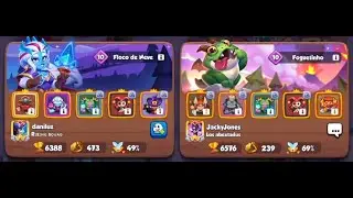 Valqu&iacute;ria 9 X Lobo do Mar 7 - Torneio dos mestres | Rush Royale