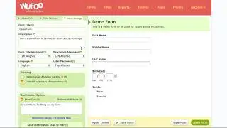 Wufoo Set Form Redirect URL