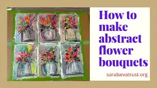 MAKING OF THE FLOWER BOUQUETS SERIES #makingart #howtodraw #onlineartclass #artist #lovetopaint