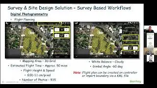 Bentley webinar Ty speaks about capture techniques for aerial survey