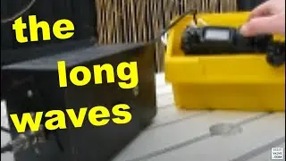 Low frequency radio reception - aircraft beacons