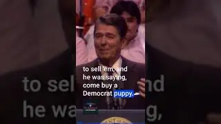 Ronald Reagan JOKE on Republicans vs Democrats Puppys 😂