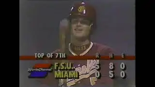 1990 Miami Hurricanes Baseball
