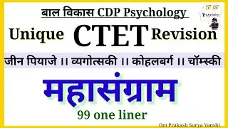 जीन पियाजे, व्यगोत्सकी, कोहलबर्ग, चॉम्स्की बाल विकास CDP Psychology CTET REET MP TET शिक्षा शास्त्र 