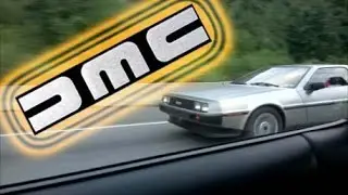 DMC DeLorean Drive By On Highway