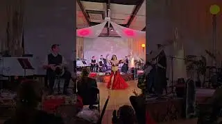 Adriana dancing to laylot hob in Santa fe 