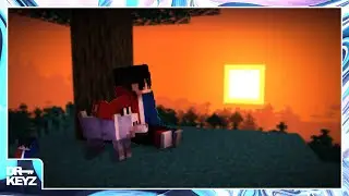 Pyxl Sunrise - minecraft lofi Song (ft.drkeyz)