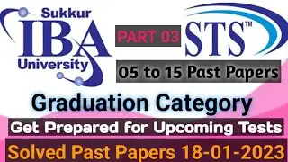 IBA 05 to 15 Past Papers| Get Prepared 4 upcoming IBA Tests#sunlightacademy #sindheducation 