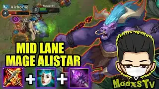 Wild Rift Alistar - Full AP Alistar Gameplay ft. Fun Play with Alistar Mid Lane Core (Alistar Guide)