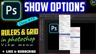 Show option in Photoshop Urdu\Hindi |Class - 93| By |Mr Technical Sheraz| Beginner Series