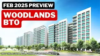 BTO в феврале 2025 г.: Woodlands North Verge HDB BTO, анализ обзора запуска в феврале 2025 г., Сингапур