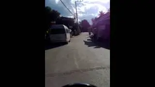 Slow scooter ride through Pai, Thailand