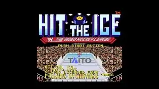 Hit the Ice: The Video Hockey League (SNES 60Hz / US) - Intro / Attract Mode