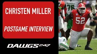 Georgia defensive tackle Christen Miller explains what he saw from defensive line in blowout victory