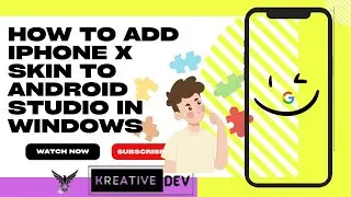 HOW TO CREATE IPHONE X EMMULATOR  FOR ANDROID STUDIO WINDOWS STEP BY STEP FOR BEGINERS  DISC BELOW