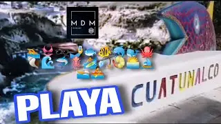 Playa Cuatunalco, Poch, Oax. // MDM Oax-M&eacute;x Drone //