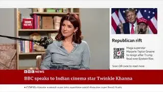 SPEAKING TO INDIAN ACTOR TWINKLE KHANNA