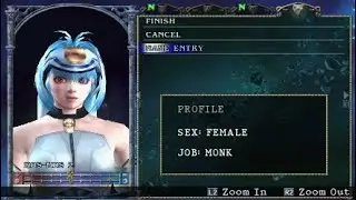 KOS-MOS team vs level 99 swordmaster boss Soul Calibur 3