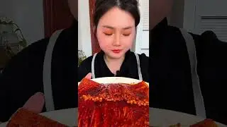 Asmr Mukbang | This Show Eating Challenger, Mushrooms With Chilli Spicy Flavor Yummy Yummy.
