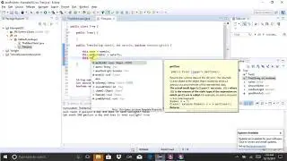 Getters and Setters and Constructor example